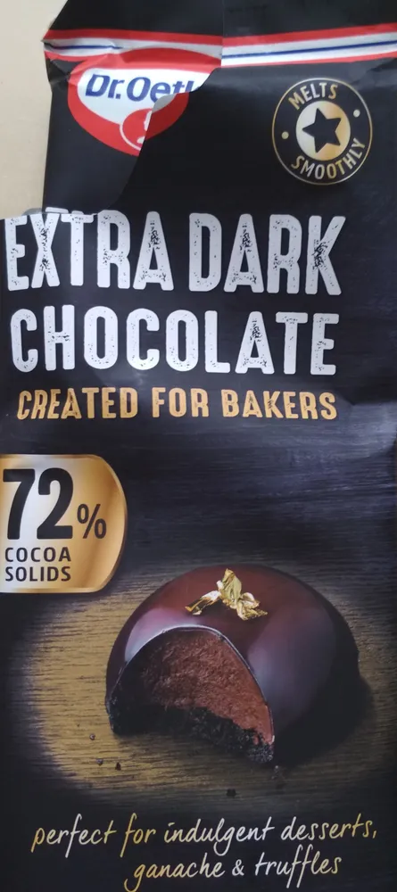 Extra dark chocolate