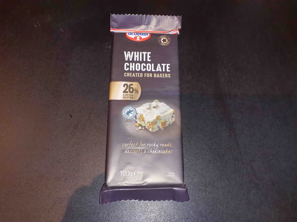 White Chocolate Created For Bakers