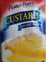 PEARCE DUFF'S a real classic CUSTARD Justad SERVIN