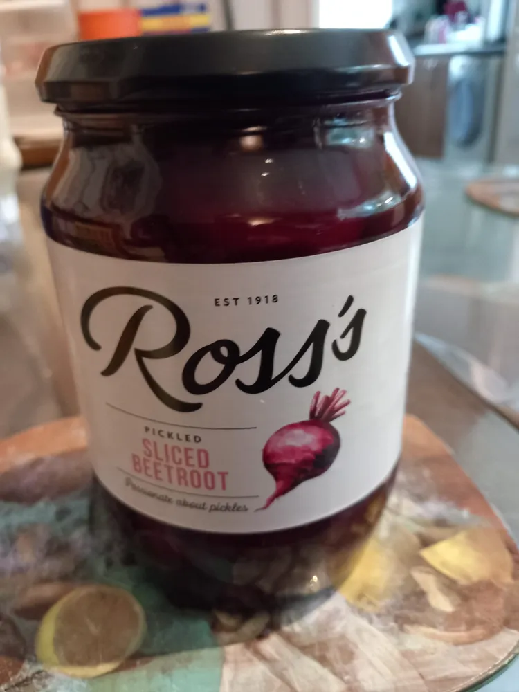 EST 1918 Ross's PICKLED SLICED BEETROOT Passionate