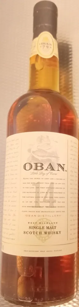 Oban Single Malt Scotch Whisky