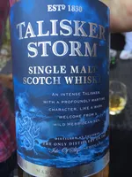 Single Malt Scotch Whisky Talisker Storm