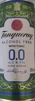 Tanqueray alchol free with tonic
