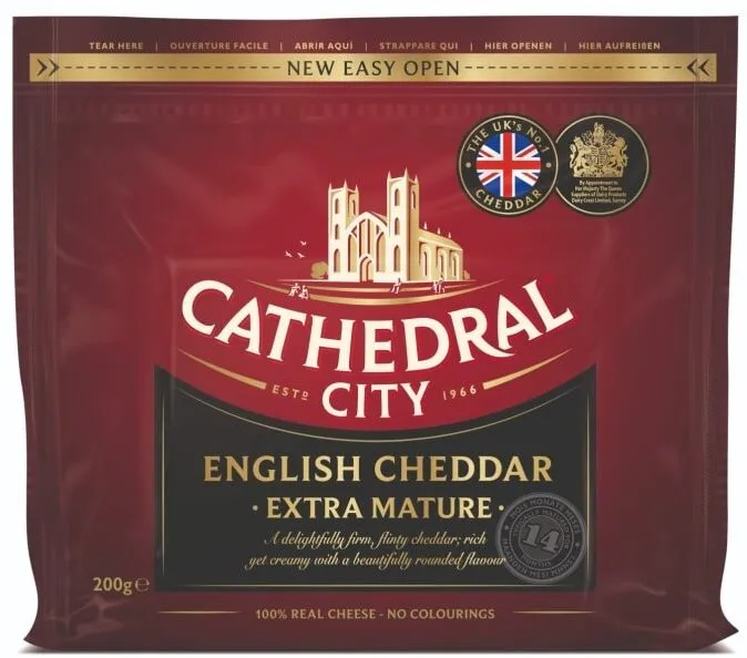 Cheddar 14mnd 200g Cathedral City