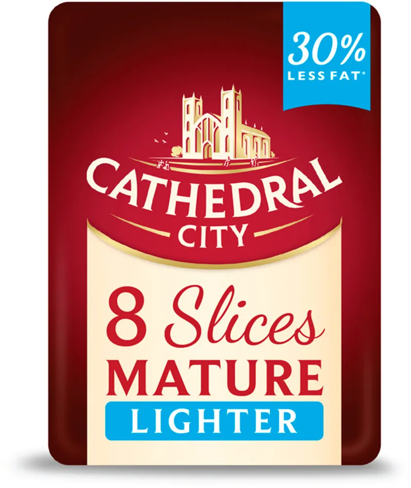 8 Slices Lighter Cheese