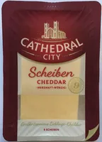Scheiben Cheddar herzhaft-würzig