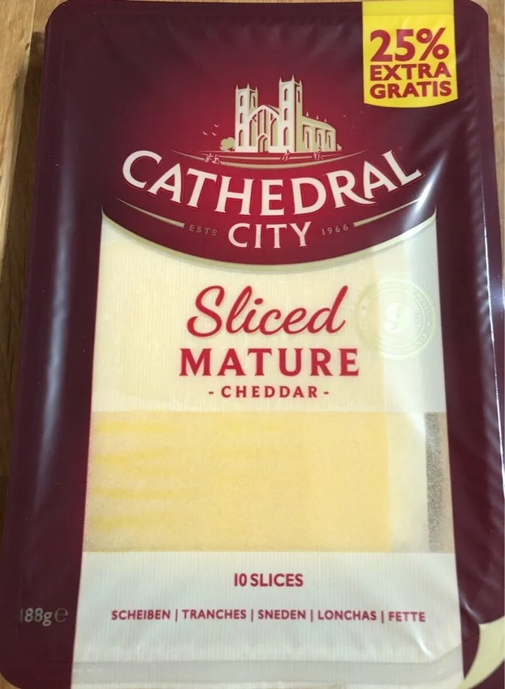Sliced Mature Cheddar