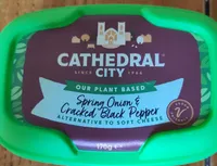 Spring Onion & Cracked Black Pepper Alternative to Soft Cheese