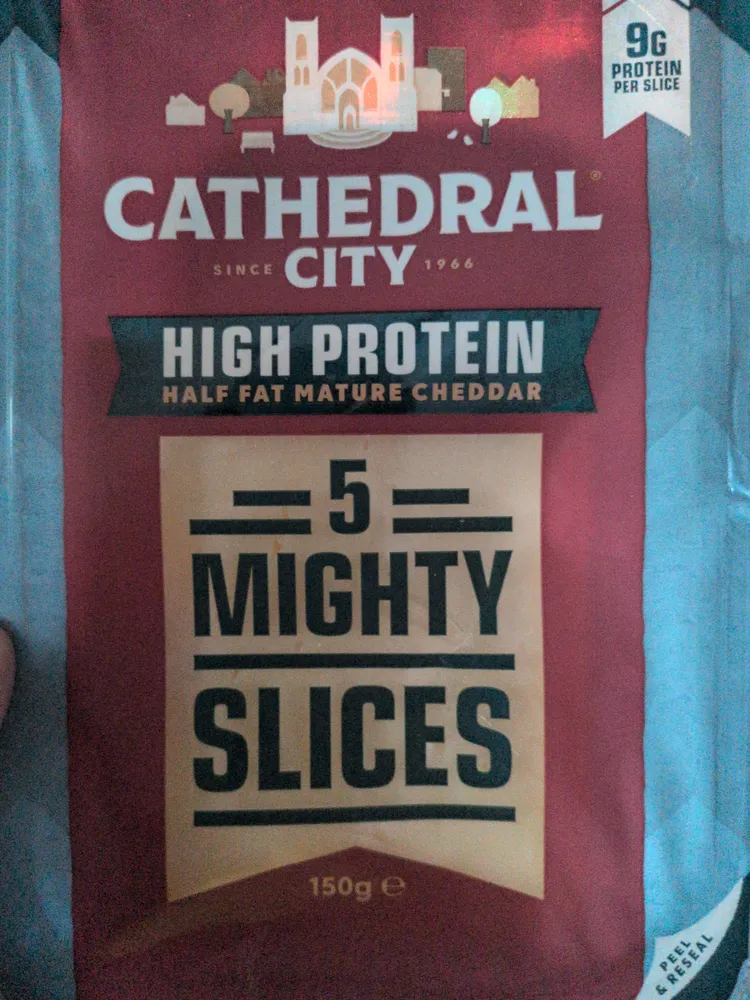 High Protein Half-Fat Mature Cheddar