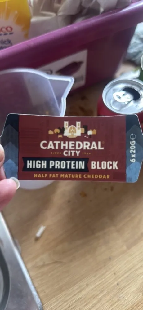 Half Fat Mature Cheddar