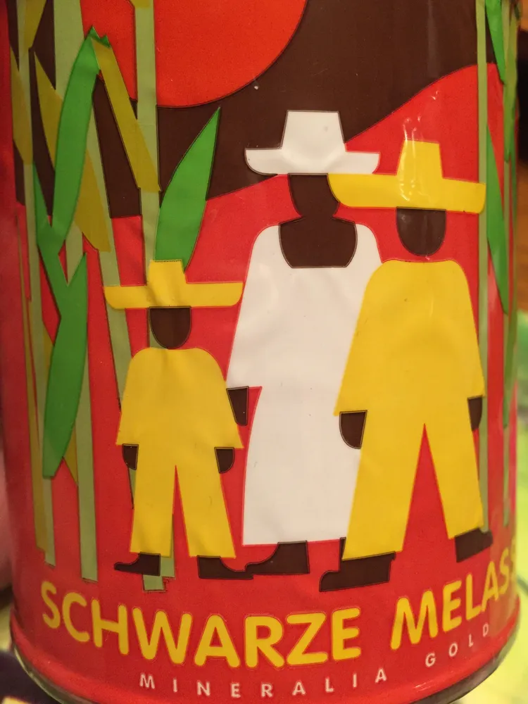 Schwarze melasse
