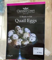 12 ready to eat quail eggs