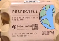 6 Medium Carbon Neutral Free Range Eggs
