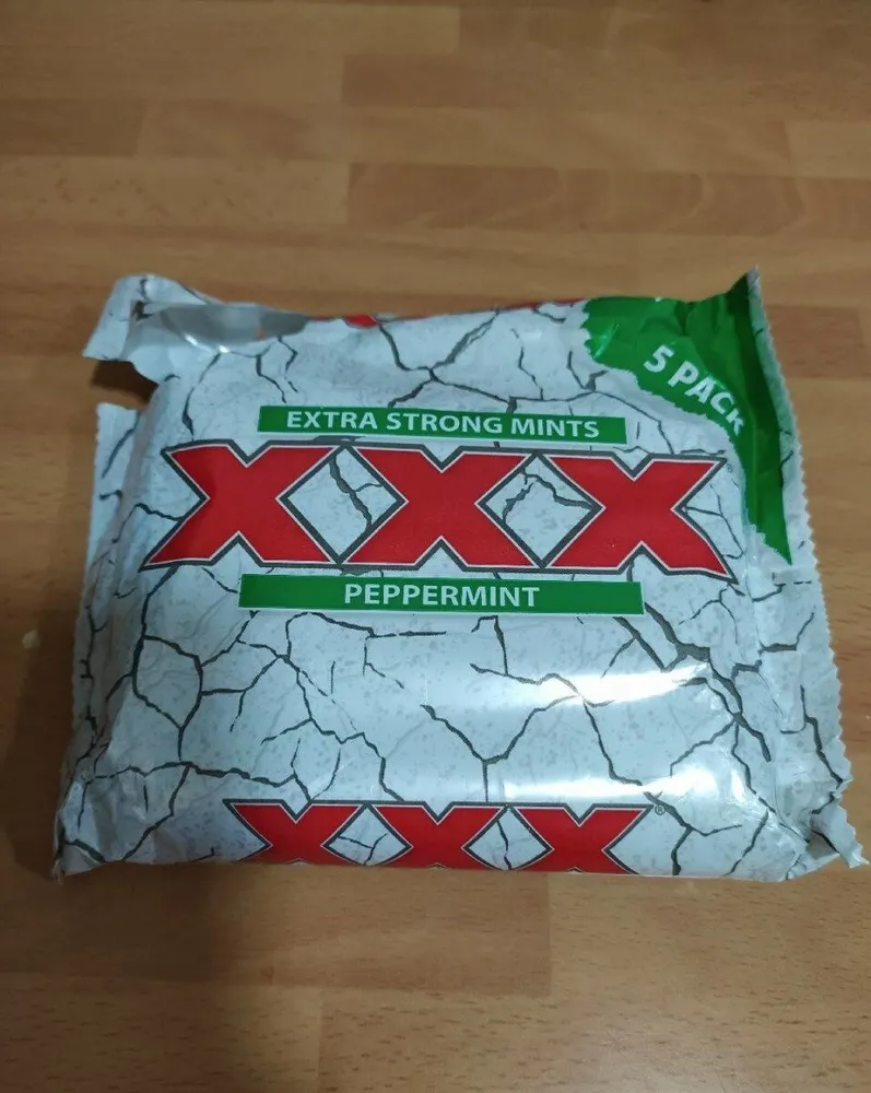 XXX Extra Strong Mints,Peppermint X5 205G