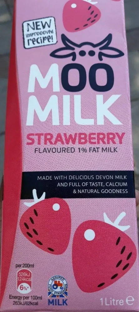 Moo Milk Strawberry