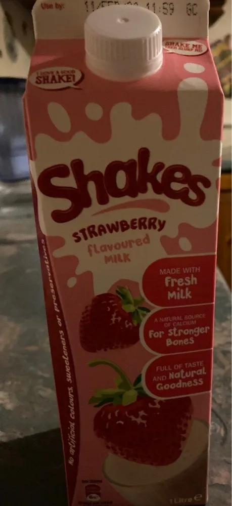 Shakes strawberry