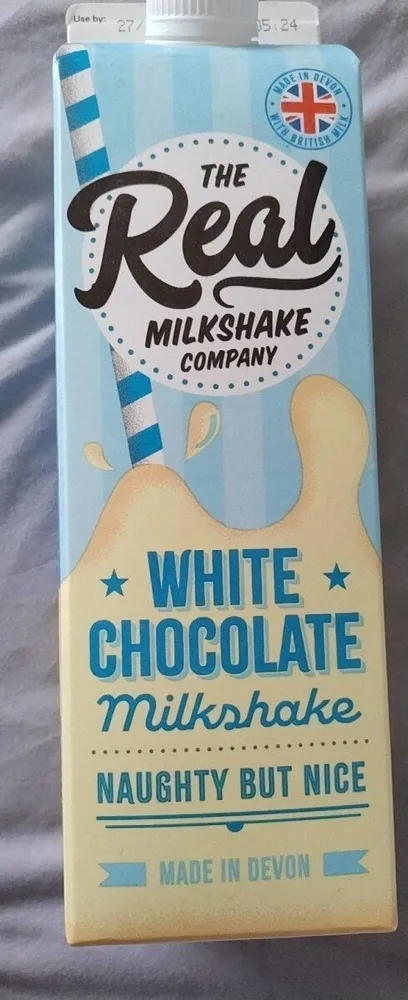 White chocolate milkshake