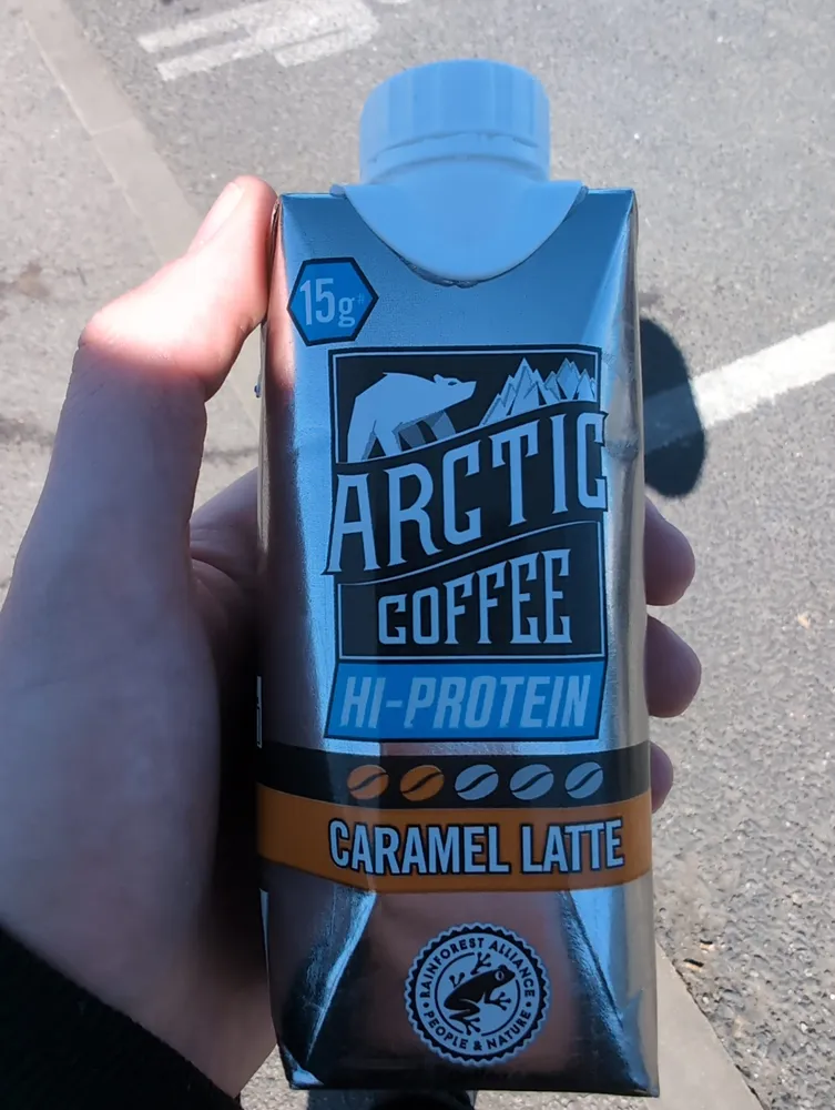 Hi-Protein caramel Latte