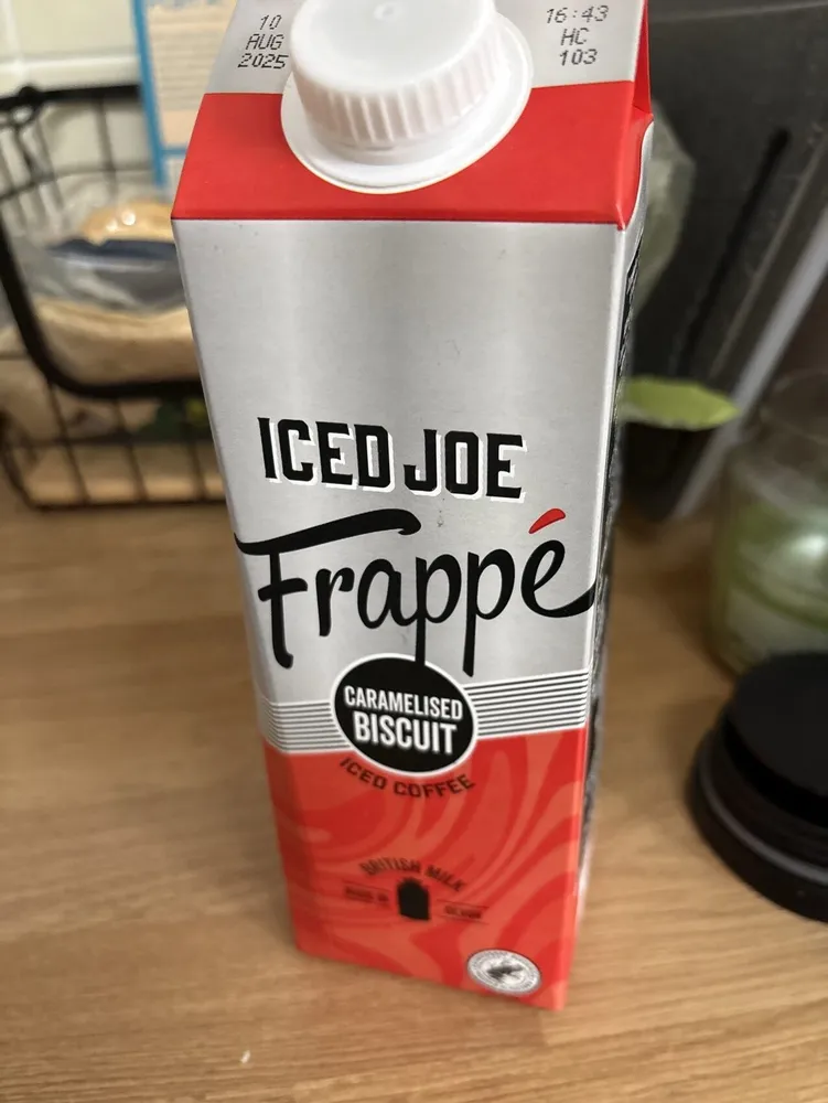 Iced Joe Frappé Caramelised Biscuit