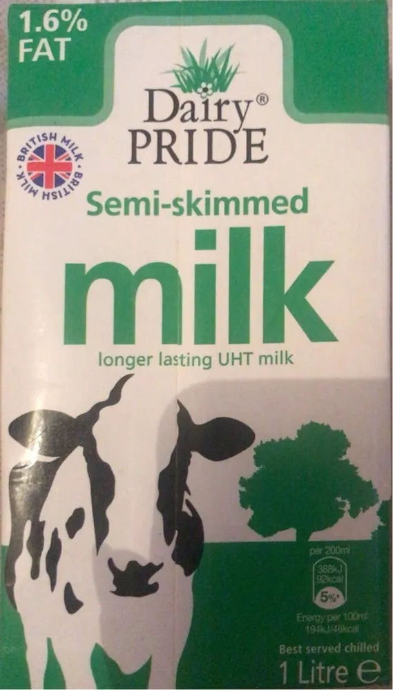 Dairy Pride Semi-skimmed Milk