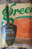 Orange quick gel