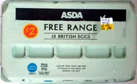 15 free range British eggs