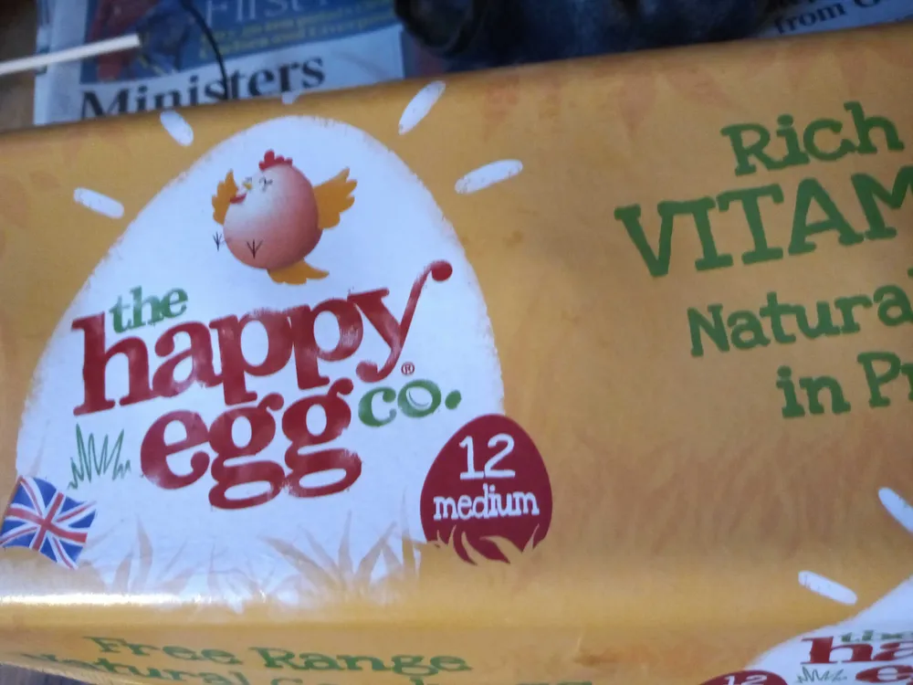 12 Medium Sized Eggs