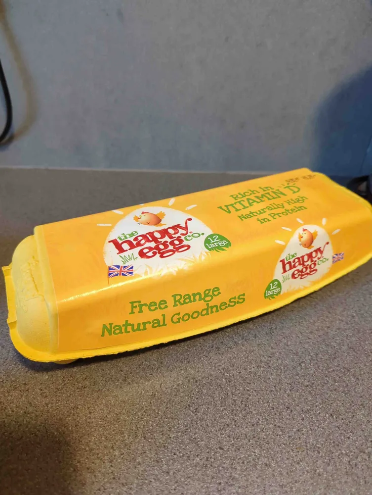12 large free range eggs