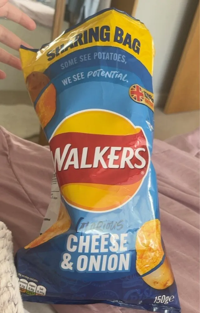walkers cheese and onion