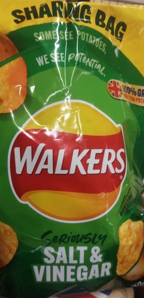 Seriously Salt and Vinegar crisps