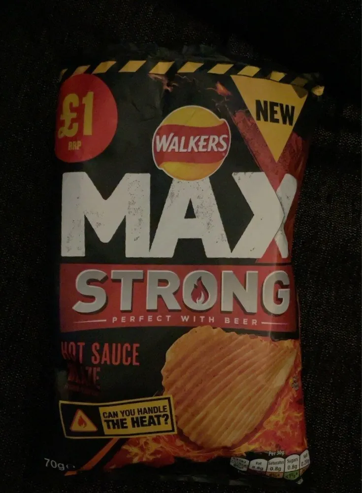 MAX Strong Hot Sauce Blaze