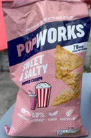 Sweet & Salty Popped Crisps