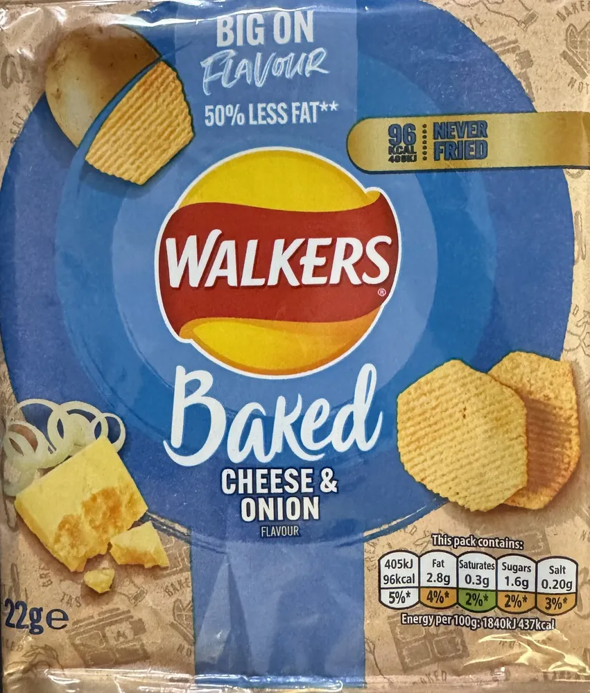 Oven baked cheese and onion