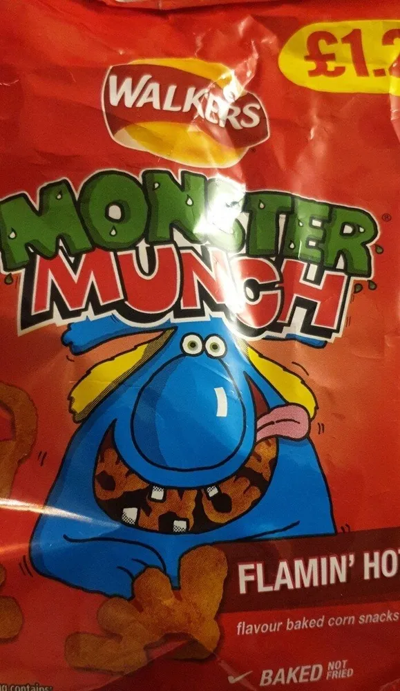 Monster munch flamin hot