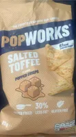 Salted toffee pop chips