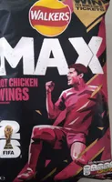 Walkers Max Hot Chicken Crisps 140g