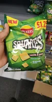 Squares cheese&onion