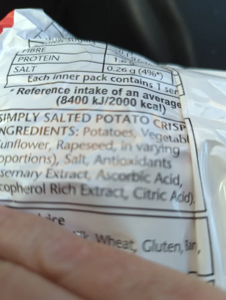 Salted Crisps