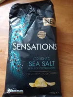Crushed Sea Salt & Black Peppercorn Crisps