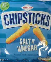 SMITHS CHIPSTICKS SALT N' NEGAR FLAVOUR MAIZE S PO