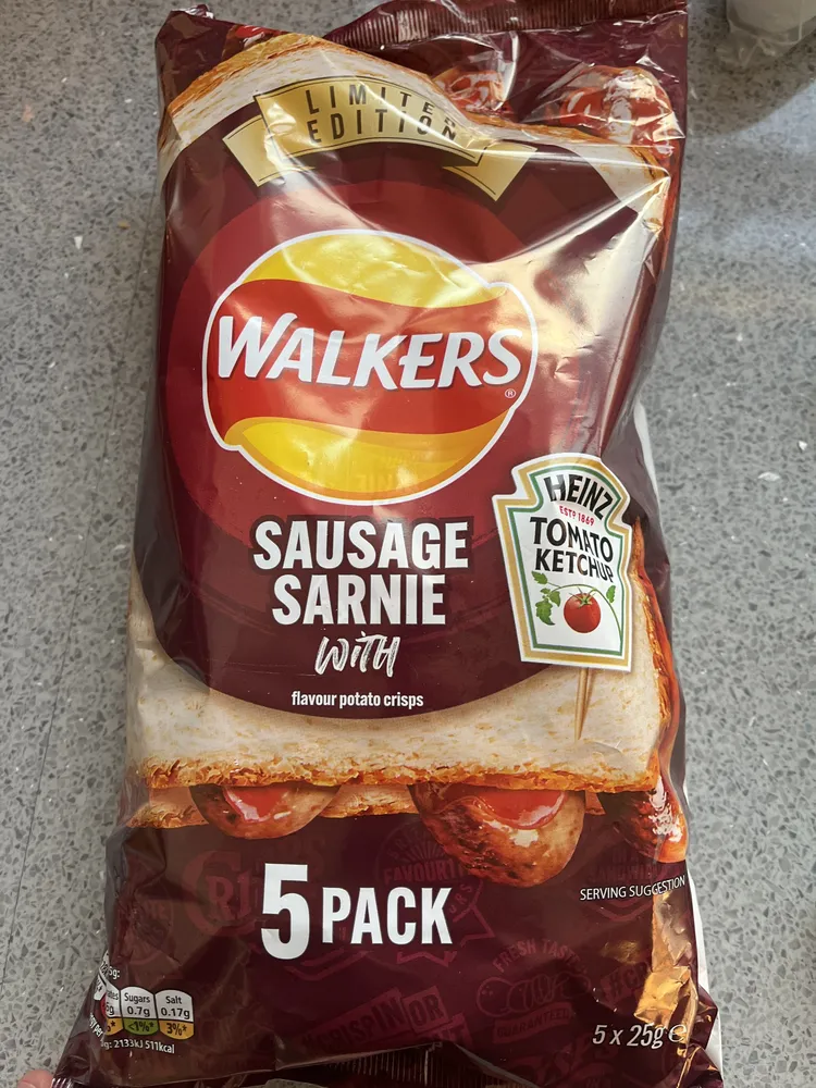 sausage Sarnie flavour