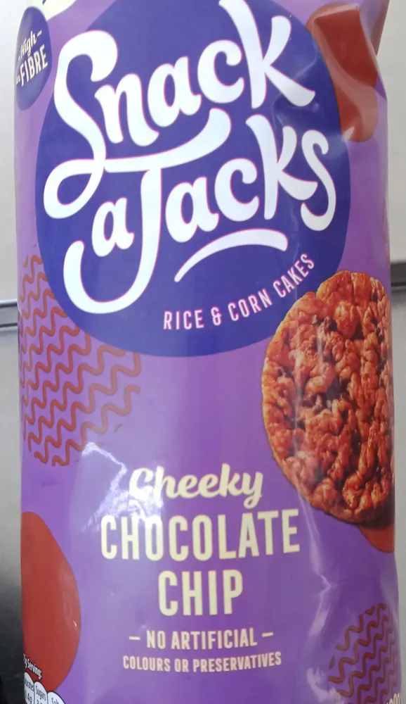 Cheeky Chocolate Chip Rice & Corn Cakes