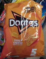 Doritos TANGY CHEESE FLAVOUR CORN CHIPS Each inner