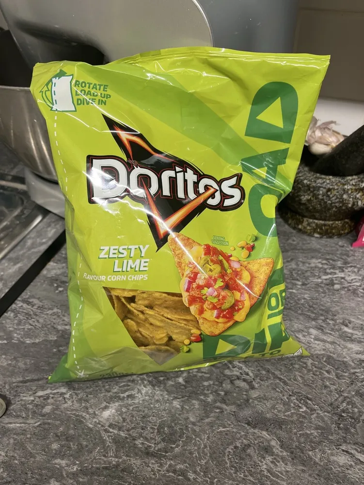 (ROTATE UP DIVE IN LEAVES ZEST LIME FLAVOUR CORN C