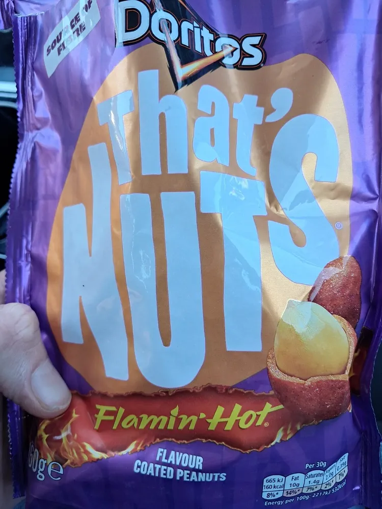 Flaming Hot nuts