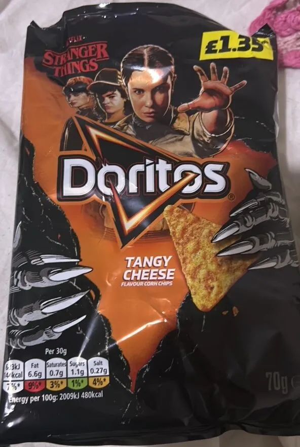 Tangy Cheese Flavour Corn Chips