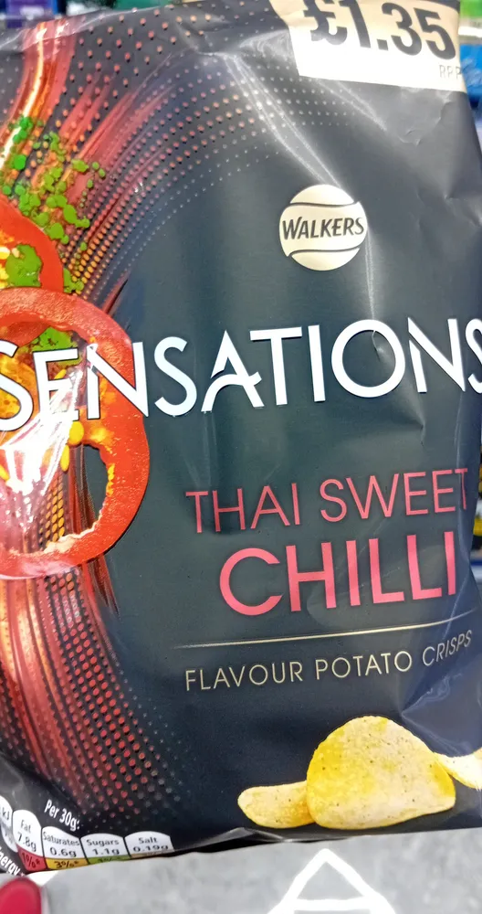 WALKERS SENSATIONS THAI SWEET CH
