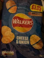 Cheese & Onion Flavour Potato Crisps