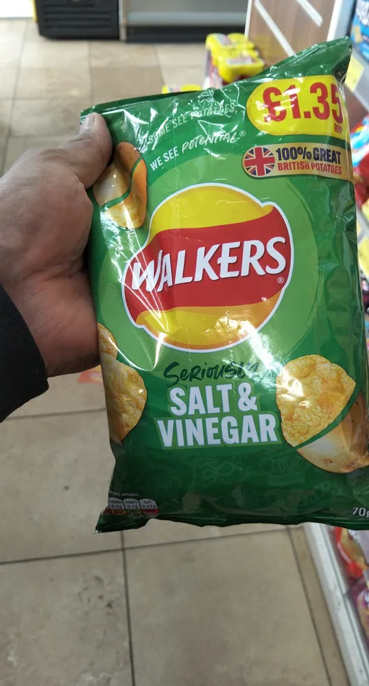 walkers salt and vinegar