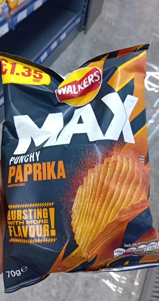 WALKERS max paprika